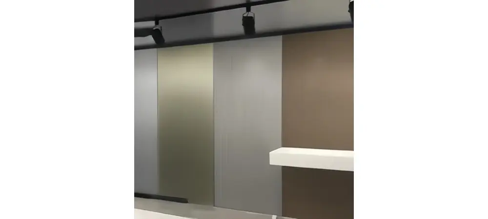 Metallic Luxury Wall Panel Application effect Metallic Luxury Wall Panel Application effect