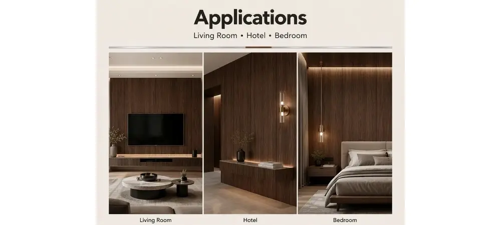 Fire-Rated Wood Grain Wall Panel Decorative effect Fire-Rated Wood Grain Wall Panel Decorative effect