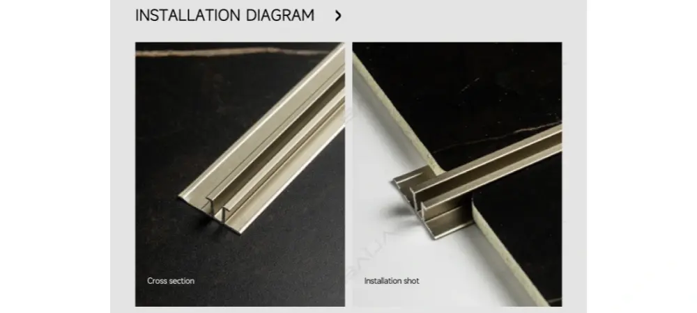 wall trim lines installation