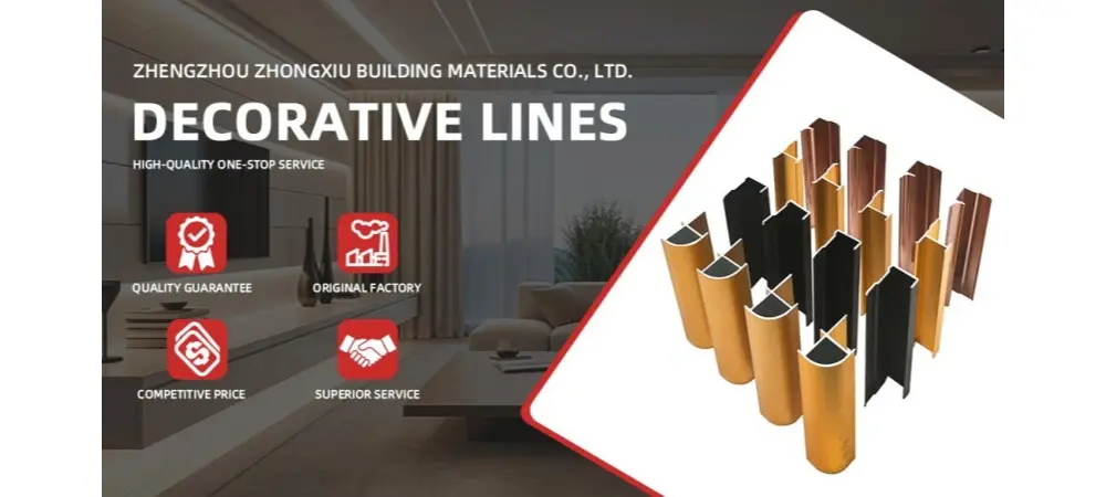 wall trim lines details
