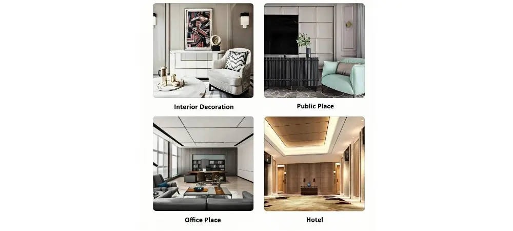 quick-install wall panel - application scenario