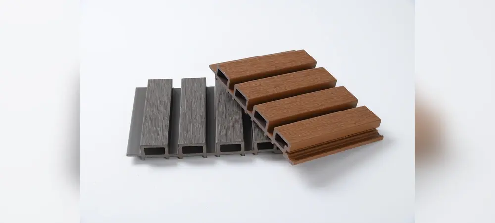 wpc slat grille application scenario