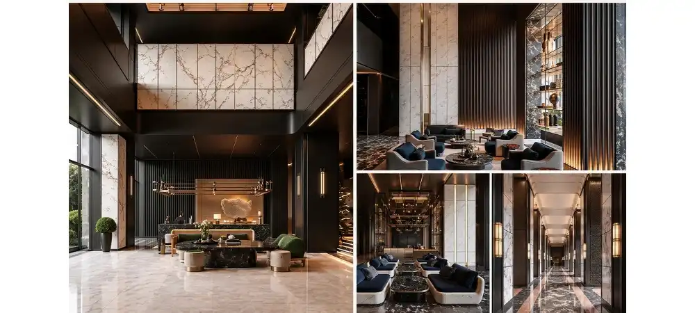 interior decorative PVC panels Installation effect picture interior decorative PVC panels Installation effect picture