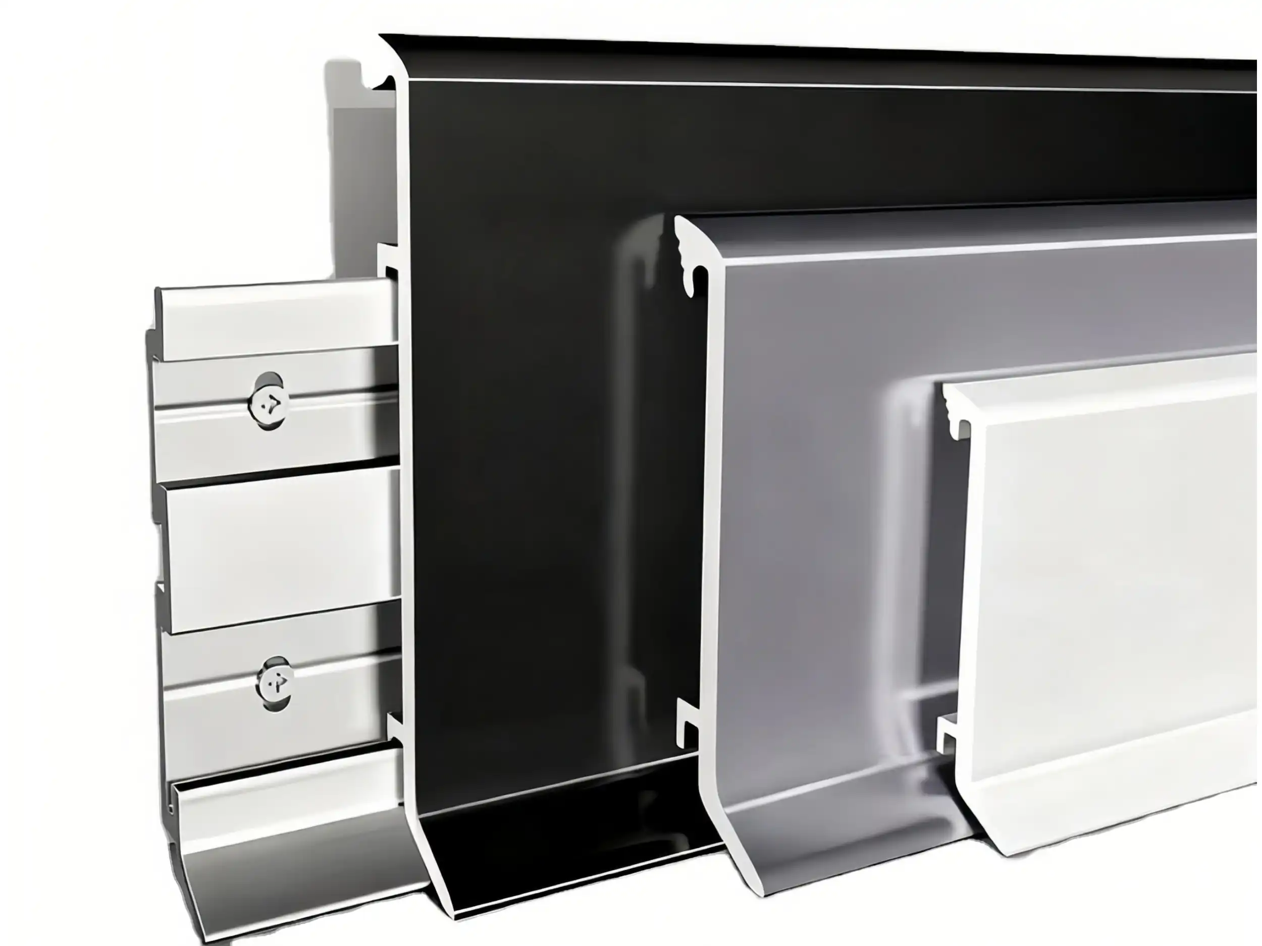 What is the purpose of the Snap-fit Aluminum Skirting?