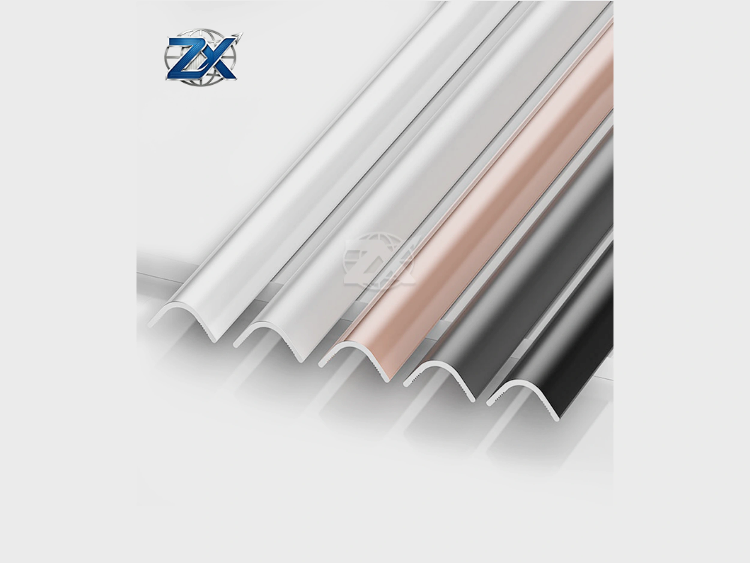 Application of aluminum panel edge trims